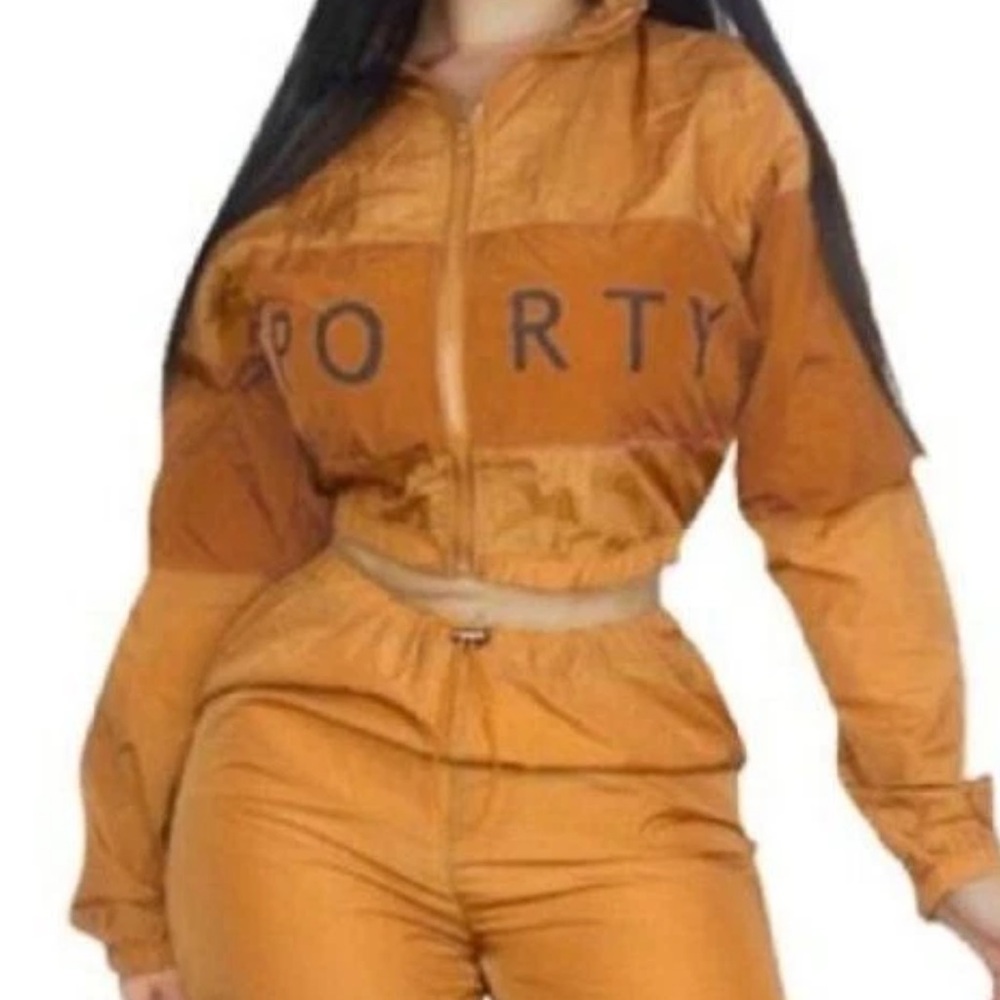 Sporty Orange Jacket S